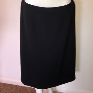 J NY. Black Suit Skirt